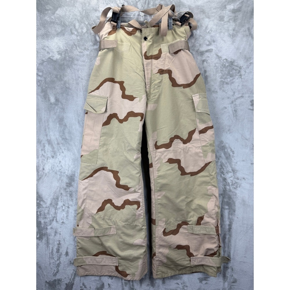 US Military Desert Camo Chemical Protective Overgarment Pants Medium Short NFR